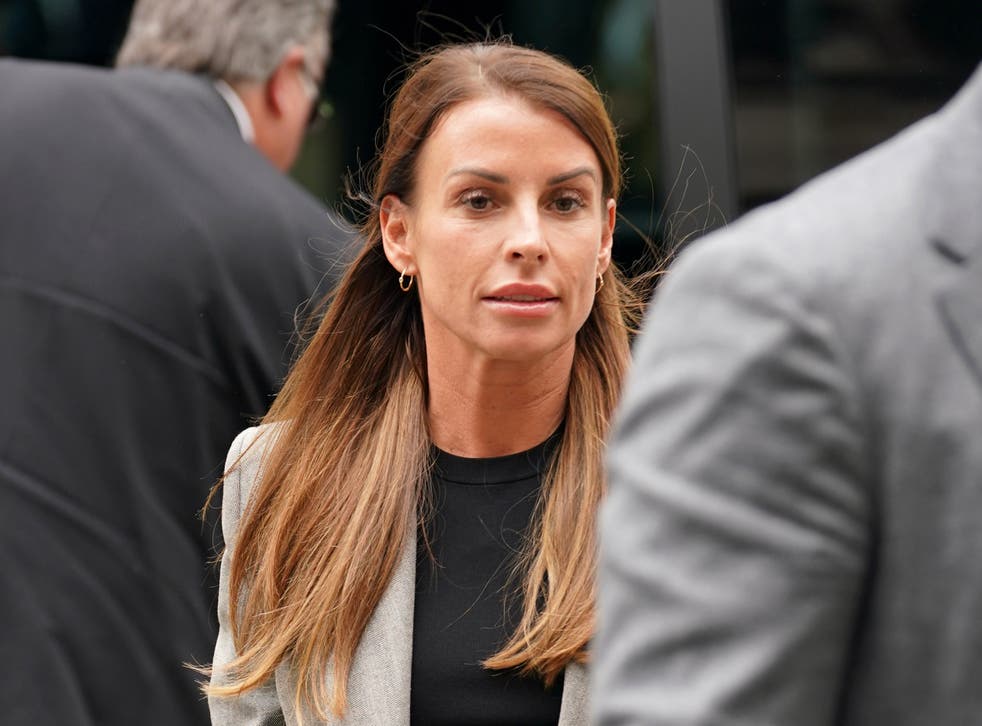 Coleen Rooney has been giving evidence (Yui Mok/PA)