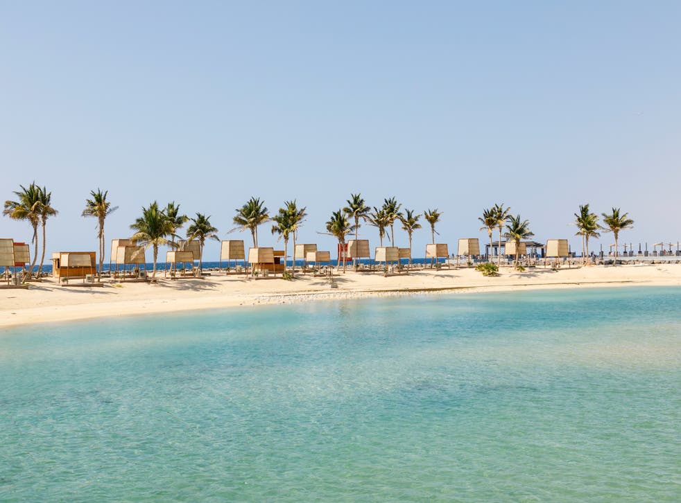 <p>The white beaches and crystalline waters of Saudi are a travel paradise </p>
