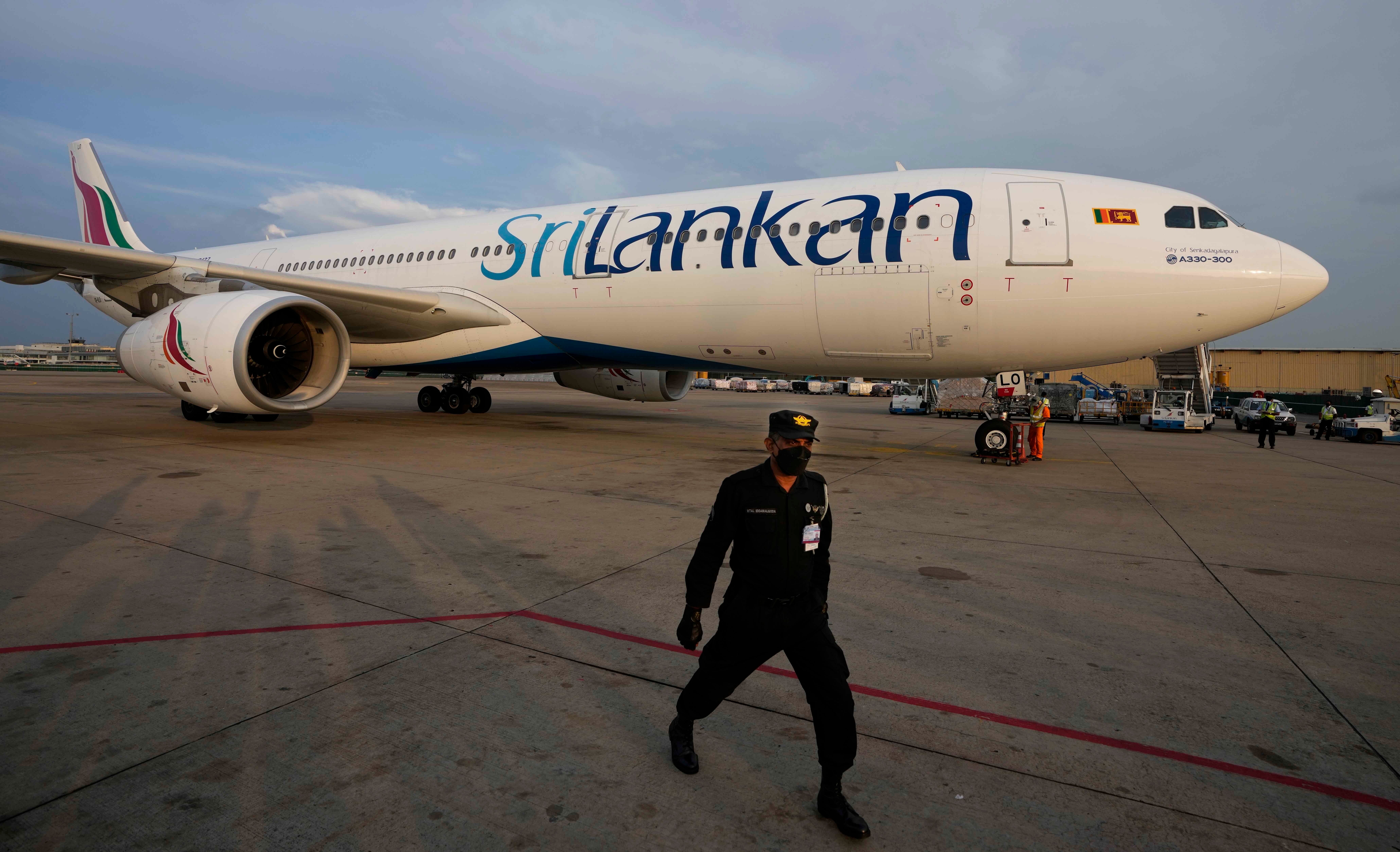 File: Sri Lankan Airline flight landed in Melbourne less than hour after take off