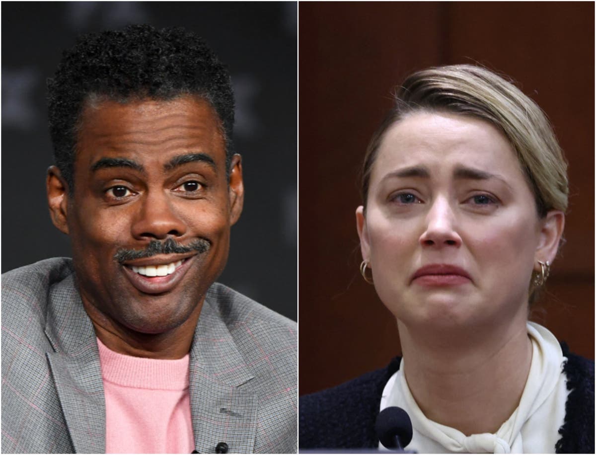 Chris Rock faces criticism for saying ‘believe all women, except Amber Heard’ at comedy show