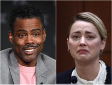 Chris Rock criticised for saying ‘believe all women, except Amber Heard’ at comedy show