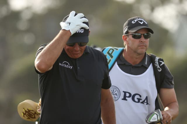 <p>Phil Mickelson will not defend his title at the PGA Championship</p>