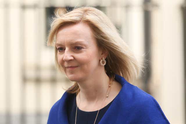 Foreign Secretary Liz Truss (James Manning/PA)