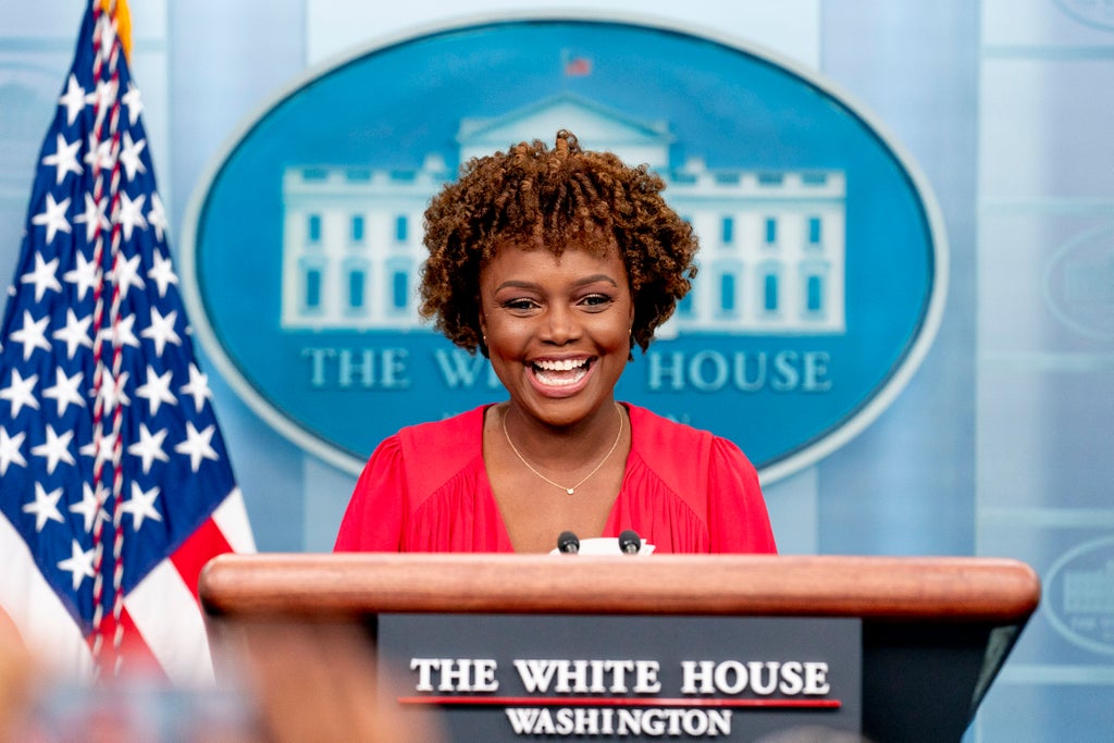 Press secretary hopes her rise helps kids ‘dream bigger’
