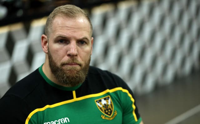 <p>James Haskell told Simi Pam to ‘have a day off’ </p>