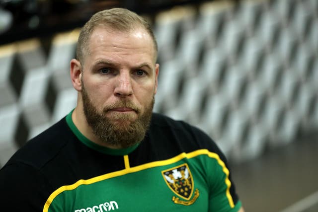 <p>James Haskell told Simi Pam to ‘have a day off’ </p>