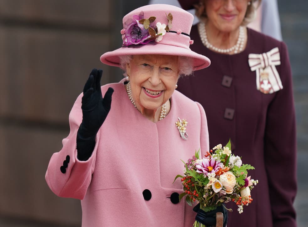 <p>The Queen in October 2021</p>