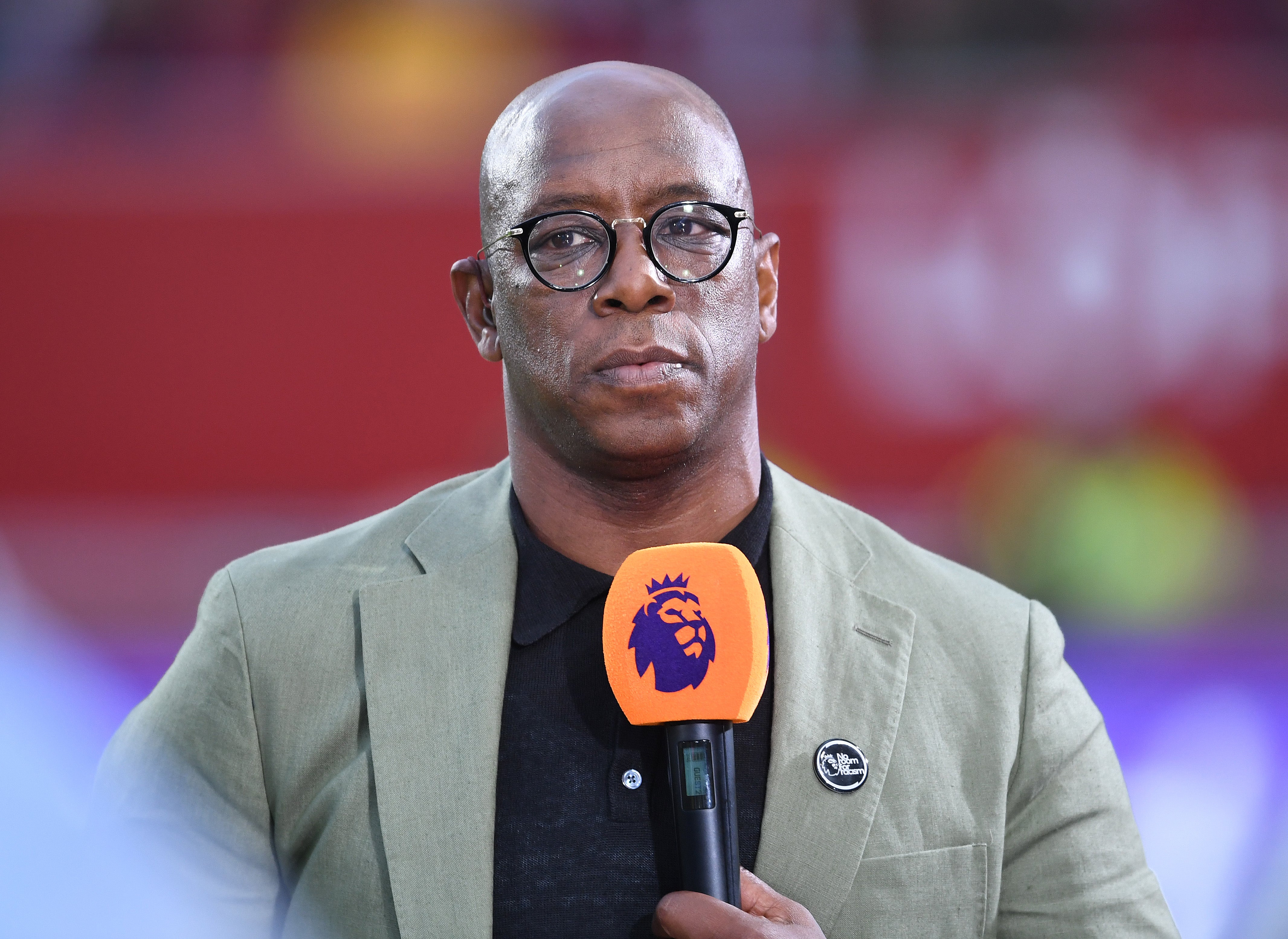 Ian Wright was unimpressed as Arsenal’s top-four chances all but crumbled