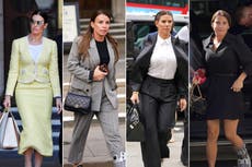 13 best style moments from the Wagatha Christie trial