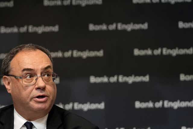 Downing Street said it is up to Bank of England Governor Andrew Bailey to justify his choice of words after he issued an “apocalyptic” warning about rising food prices (PA)