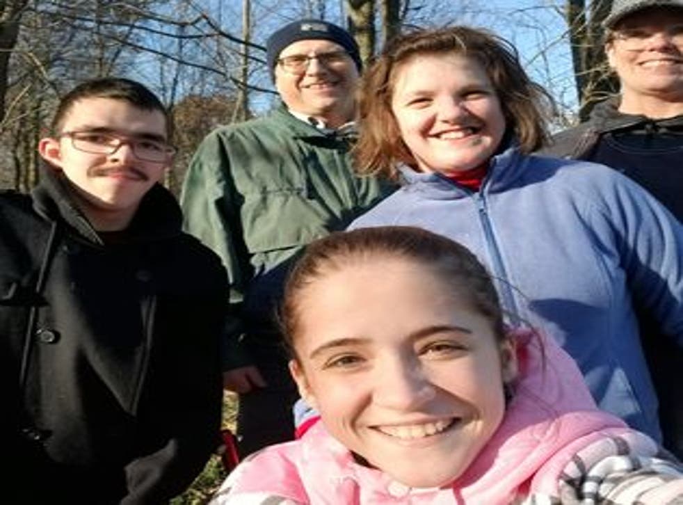 <p>Alisa Campau (front) with her family. The Michigan family of the 17-year-old girl has sued the hospital that is denying Alisa placement on the kidney transplant list until she receives up to date vaccinations, as is required by the hospital’s policy</p>