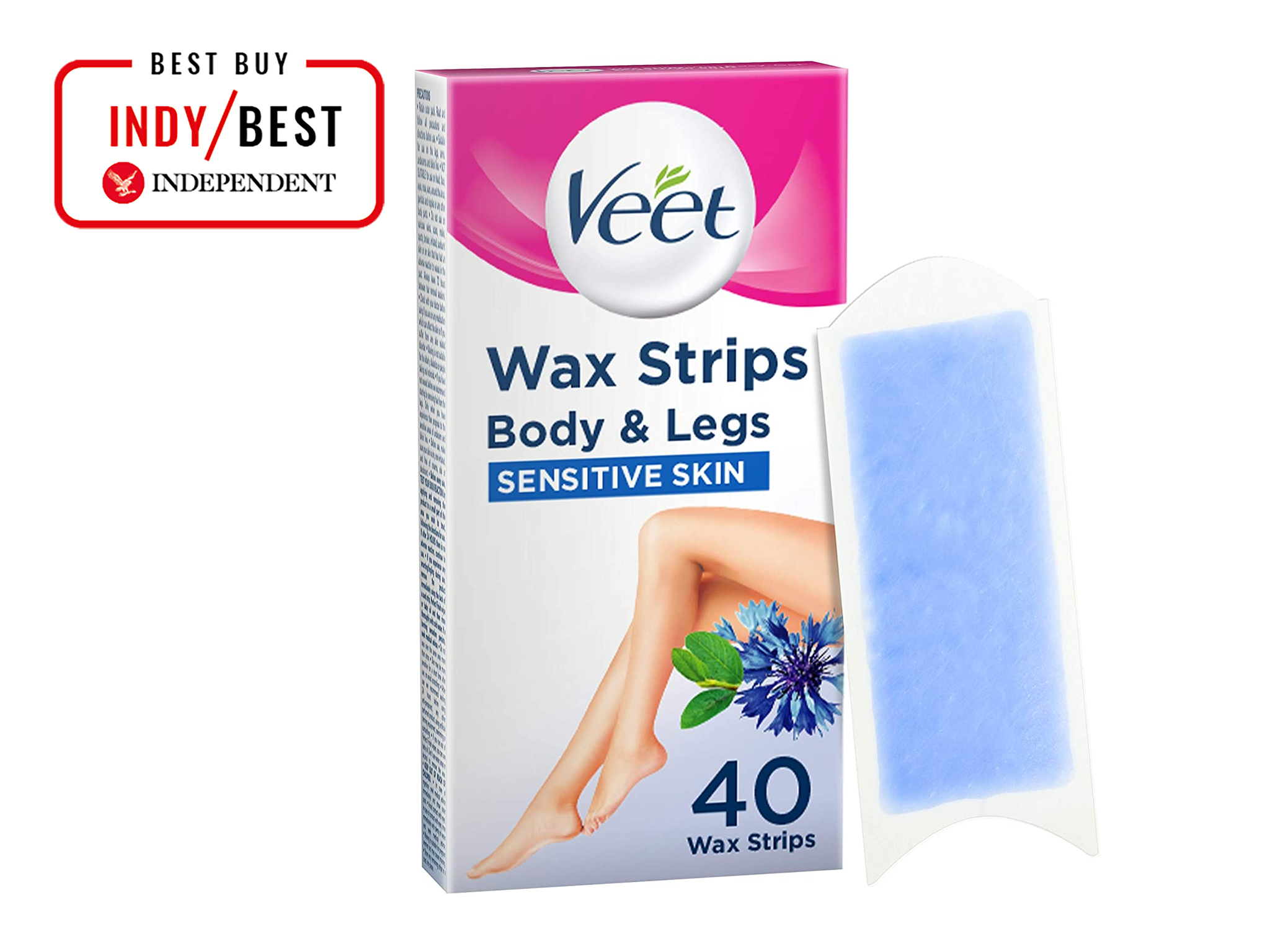wax strips for sensitive skin for body and legs