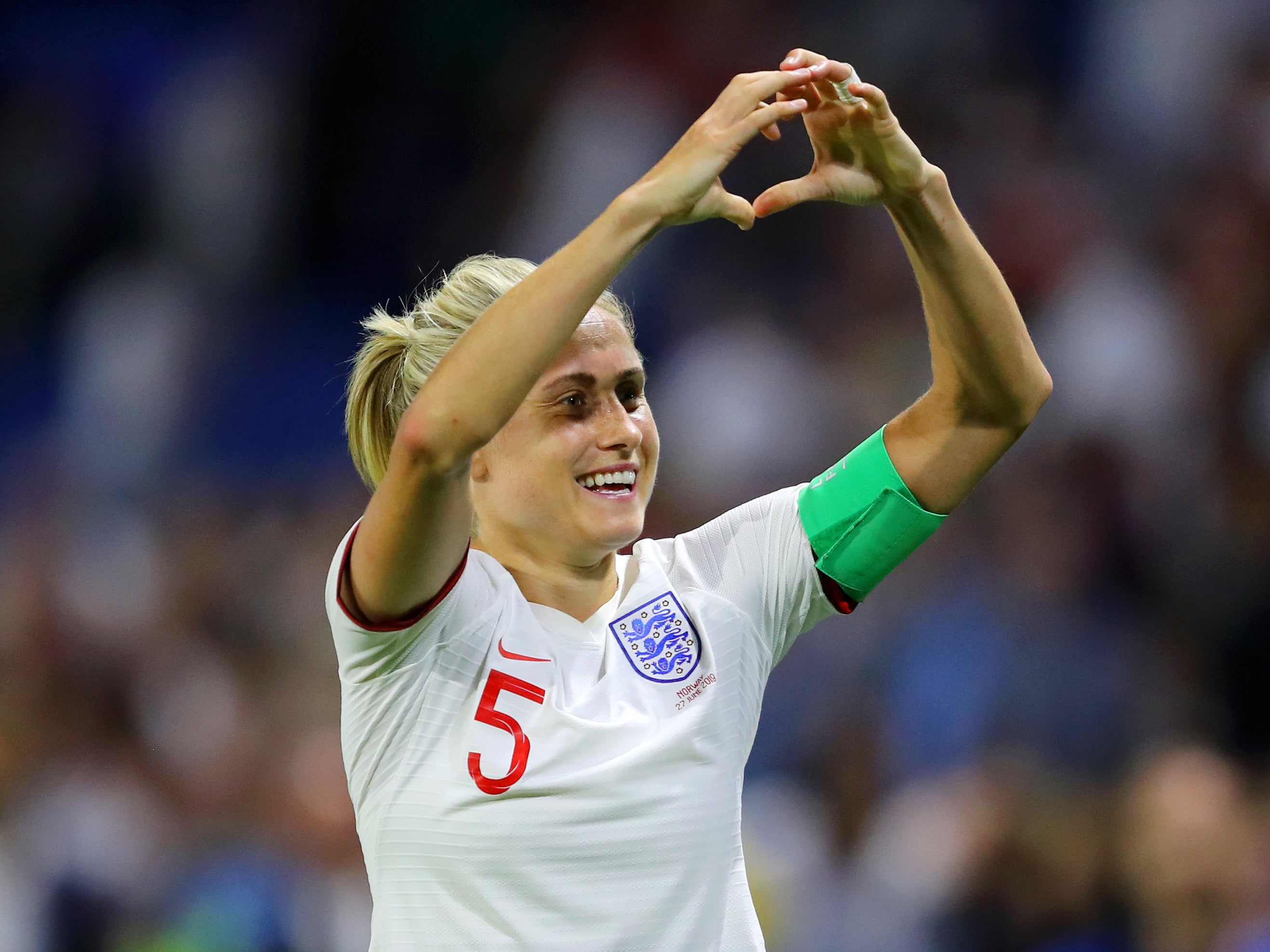 Former captain Steph Houghton returns to the Lionesses squad