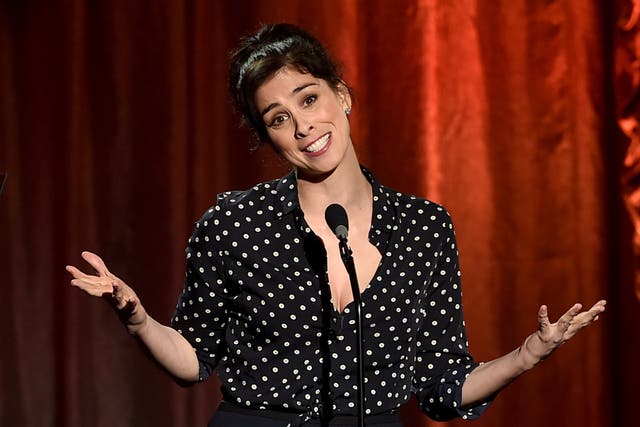 <p>Sarah Silverman joked about the independent candidate on her return to The Daily Show </p>