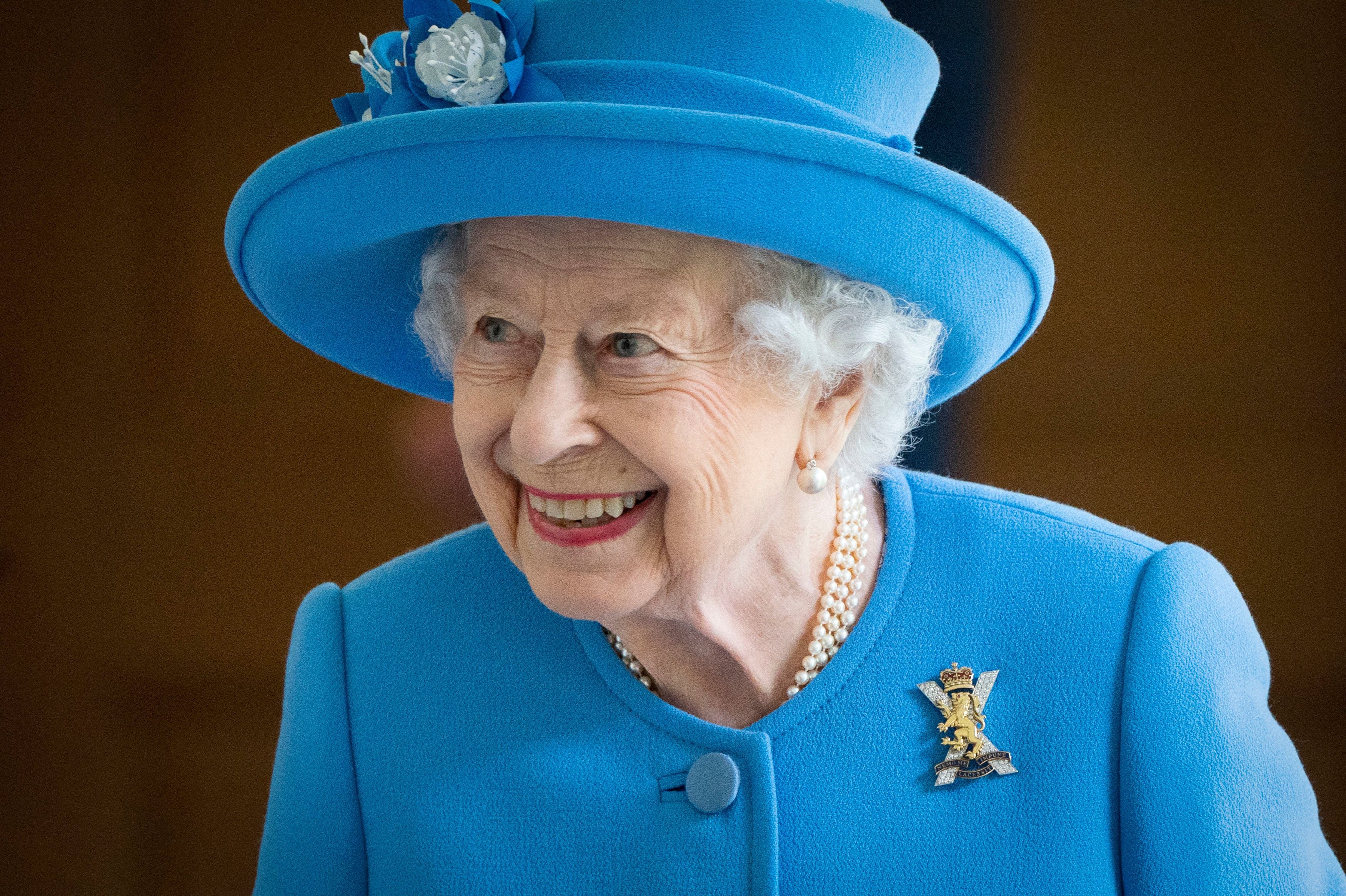 Queen Elizabeth II in June 2021