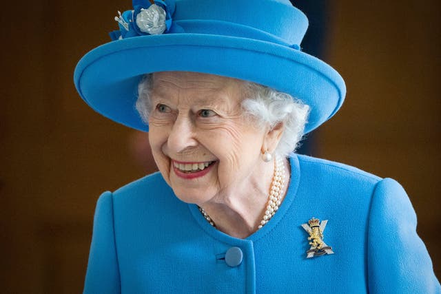 <p>Queen Elizabeth II in June 2021</p>