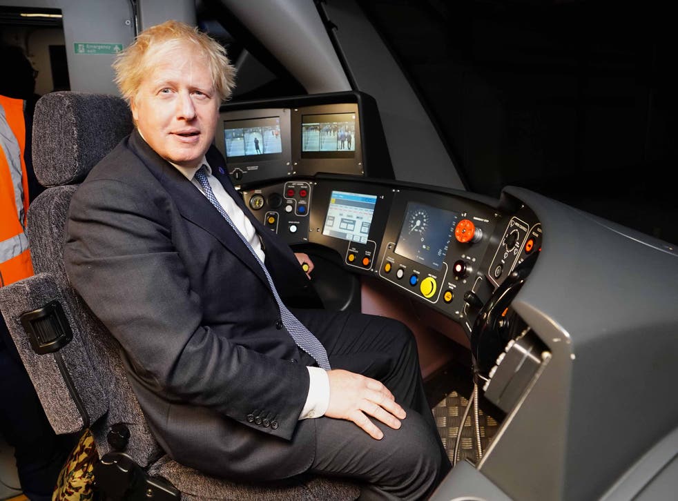 Boris Johnson has called for another multibillion-pound railway to be built in London after marking the completion of Crossrail (Ian West/PA)