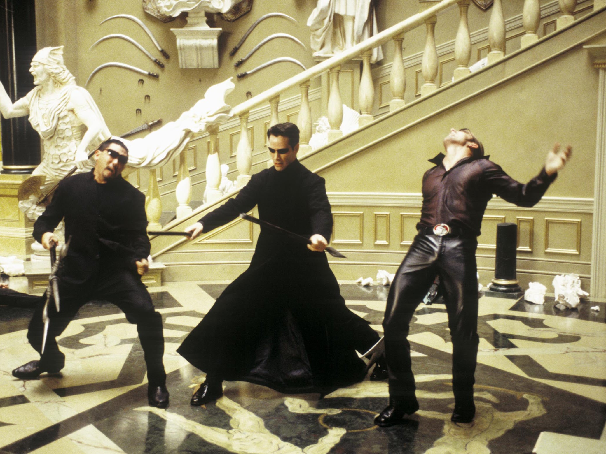Keanu Reeves in ‘The Matrix Reloaded’