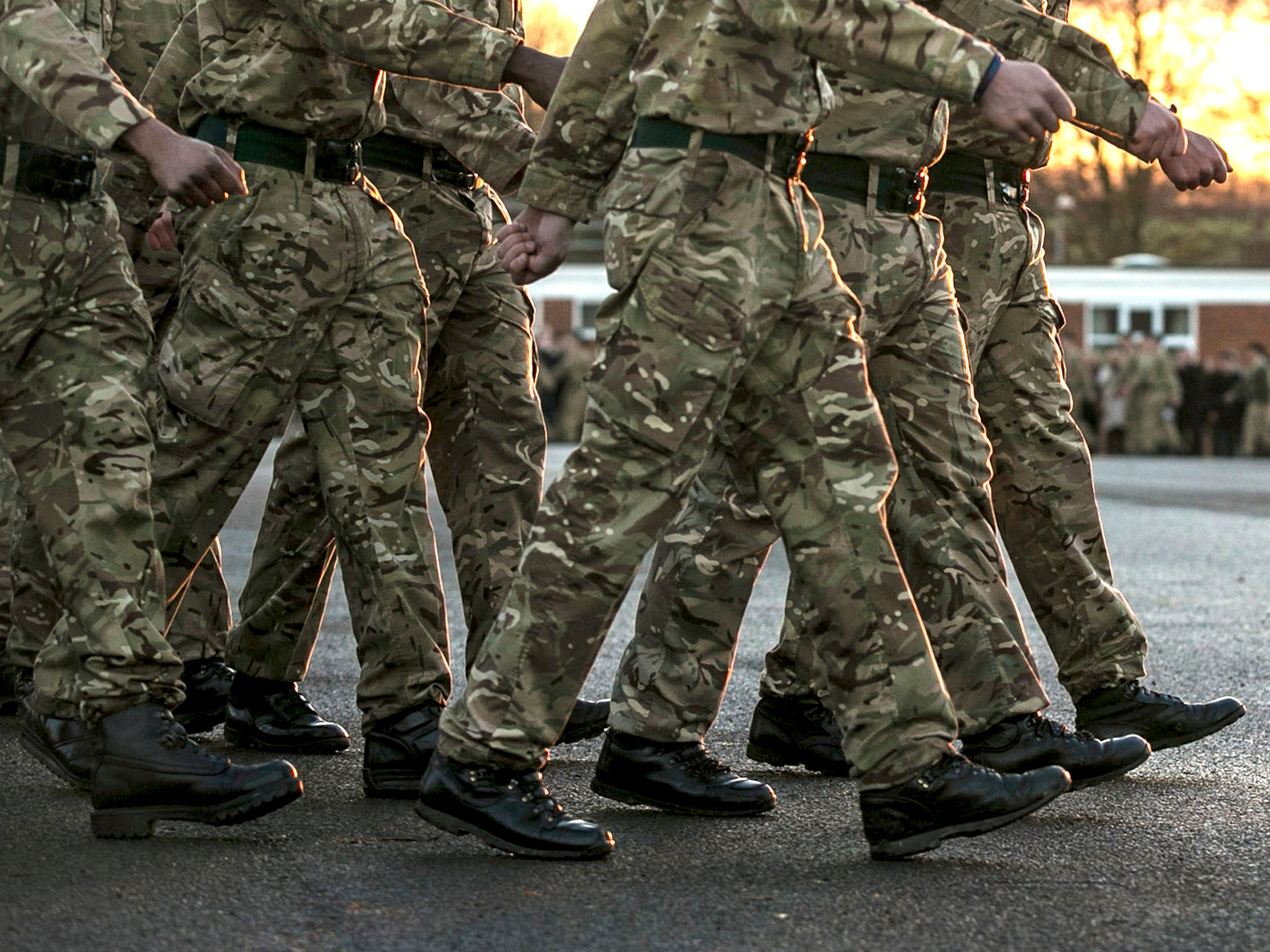 The soldiers arrested were from Larkhill Garrison in Wiltshire, an army spokesperson says