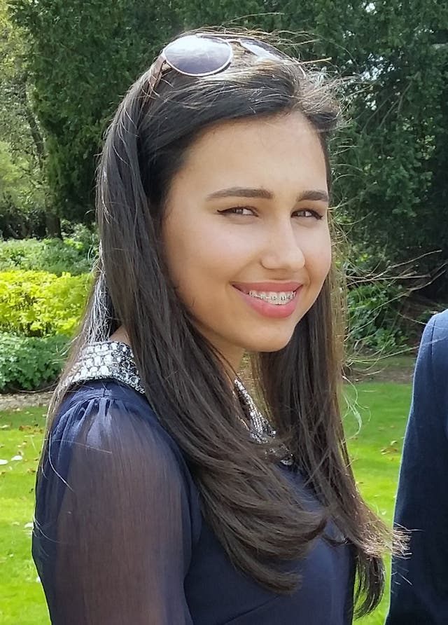 Natasha Ednan-Laperouse died after falling ill on a flight from London to Nice (Ednan-Laperouse family/PA)