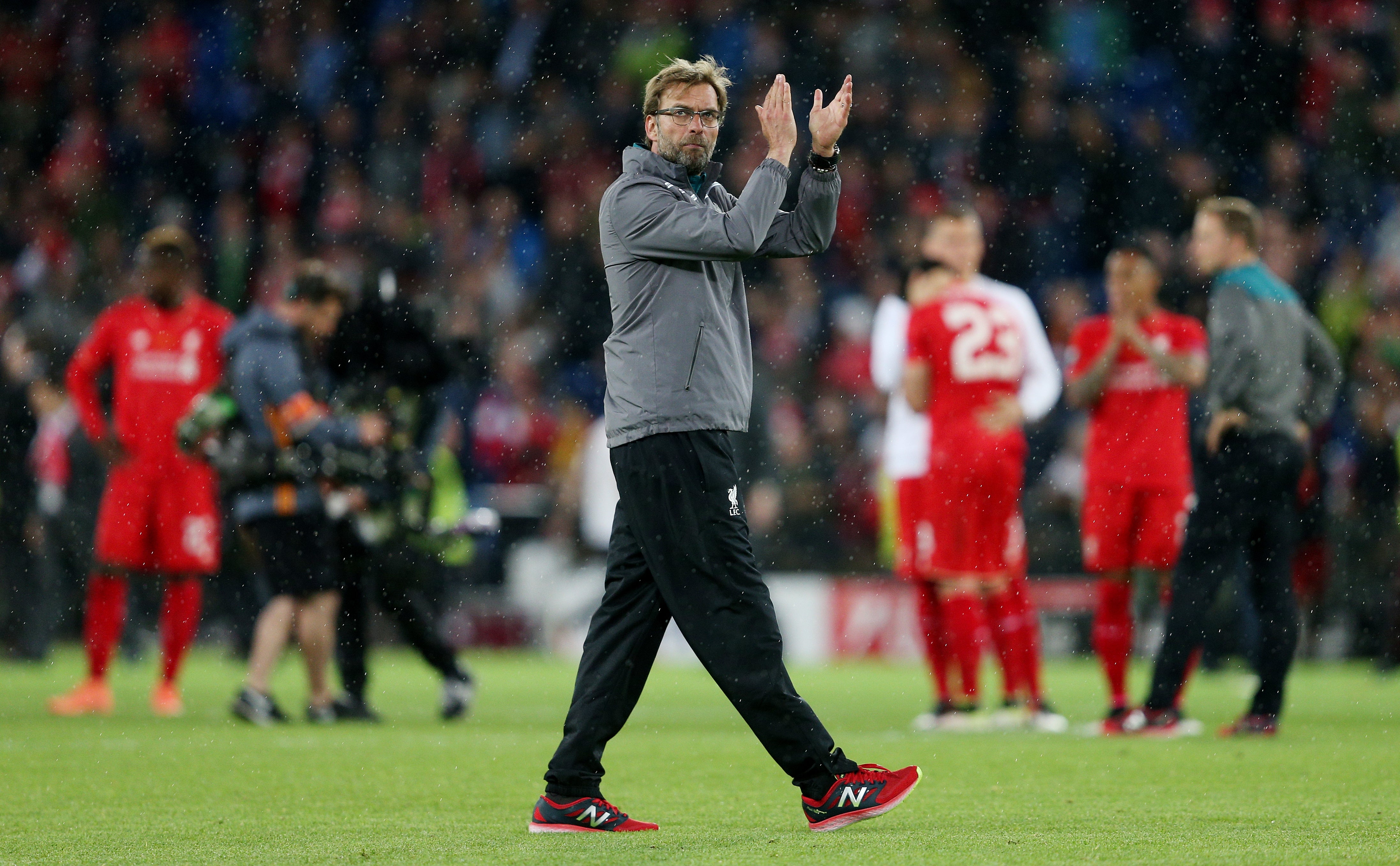 Klopp had taken charge of Liverpool the previous October (David Davies/PA)