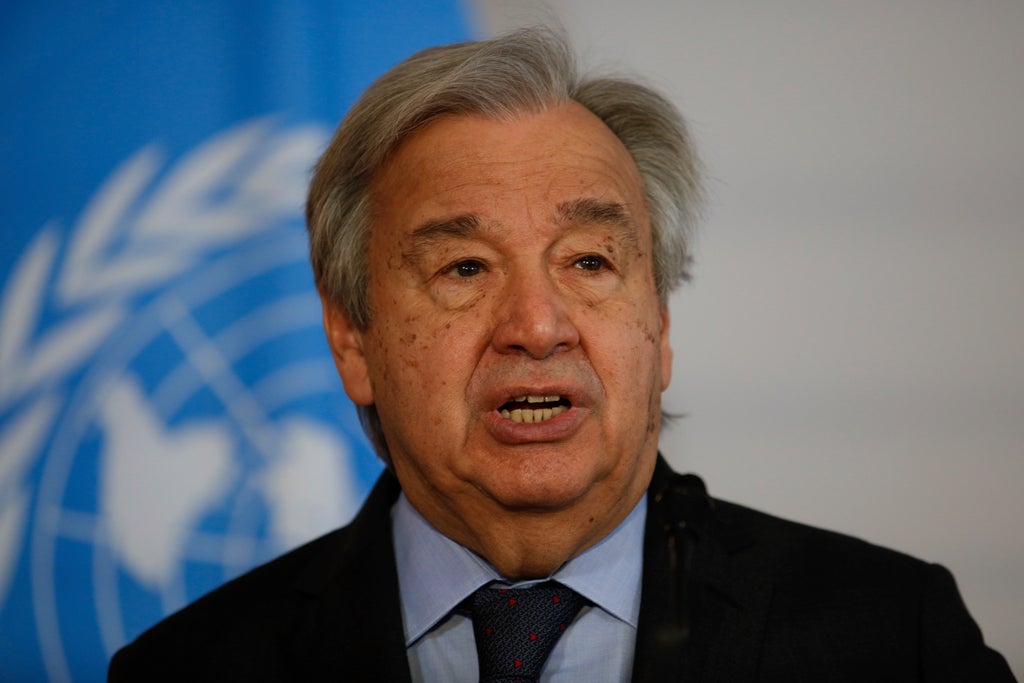 UN chief Guterres tells graduates not to work for ‘climate wrecker’ oil companies