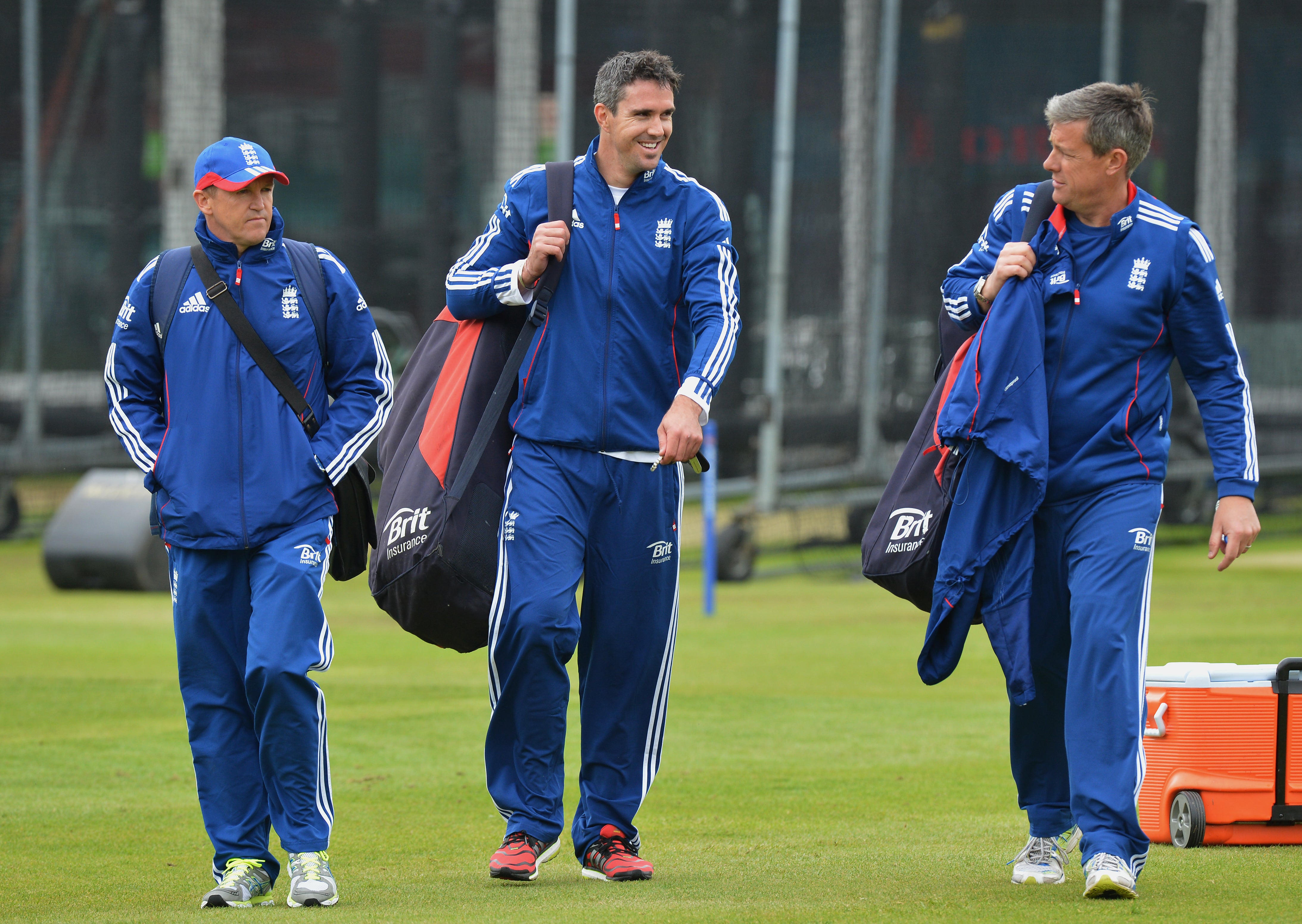 Andy Flower (left) and Ashley Giles (right) split coaching duties previously (Anthony Devlin/PA)