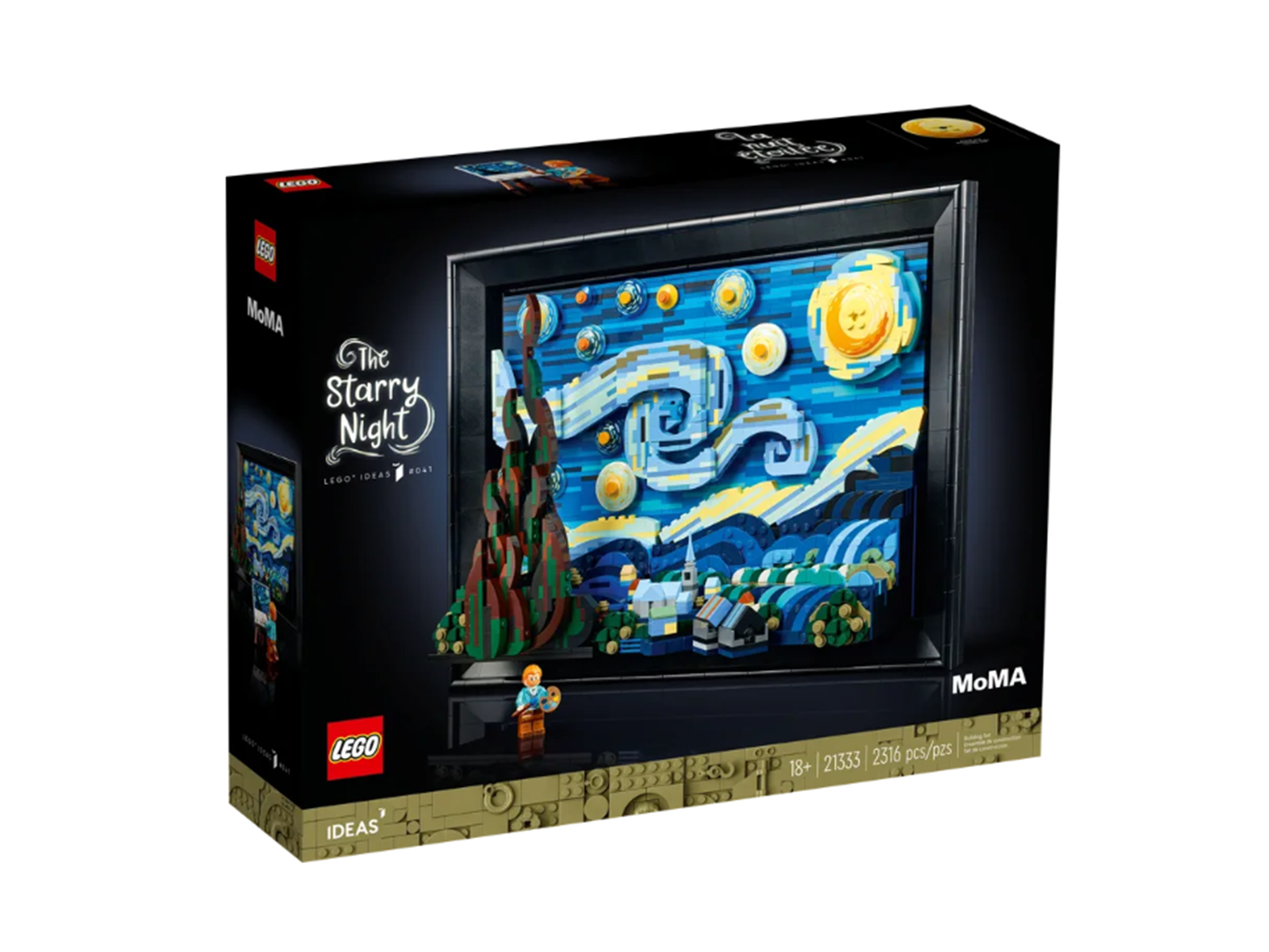 LEGO Is Recreating Van Gogh's Famous 'Starry Night' Painting Into A 3D LEGO  Set