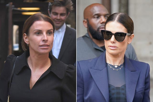 <p>Rebekah Vardy is suing Coleen Rooney for libel over claims she leaked private information about her to the press </p>