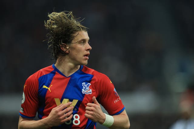 <p>Conor Gallagher has been linked with a return to Crystal Palace </p>