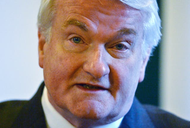 <p>The Lord Chief Justice, Lord Burnett of Maldon, during the annual press conference in the Painted Room at the Royal Courts of Justice in London</p>