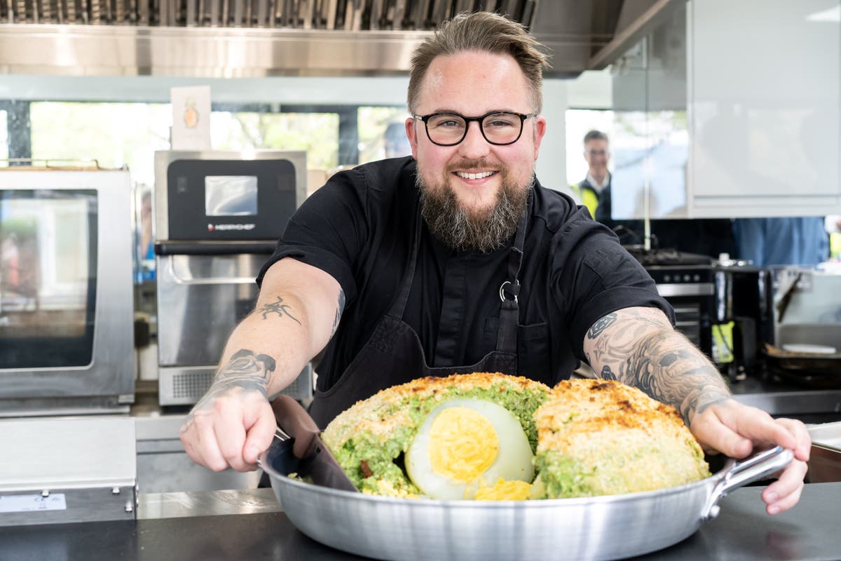 Chef creates scotch egg that weighs as much as a small toddler