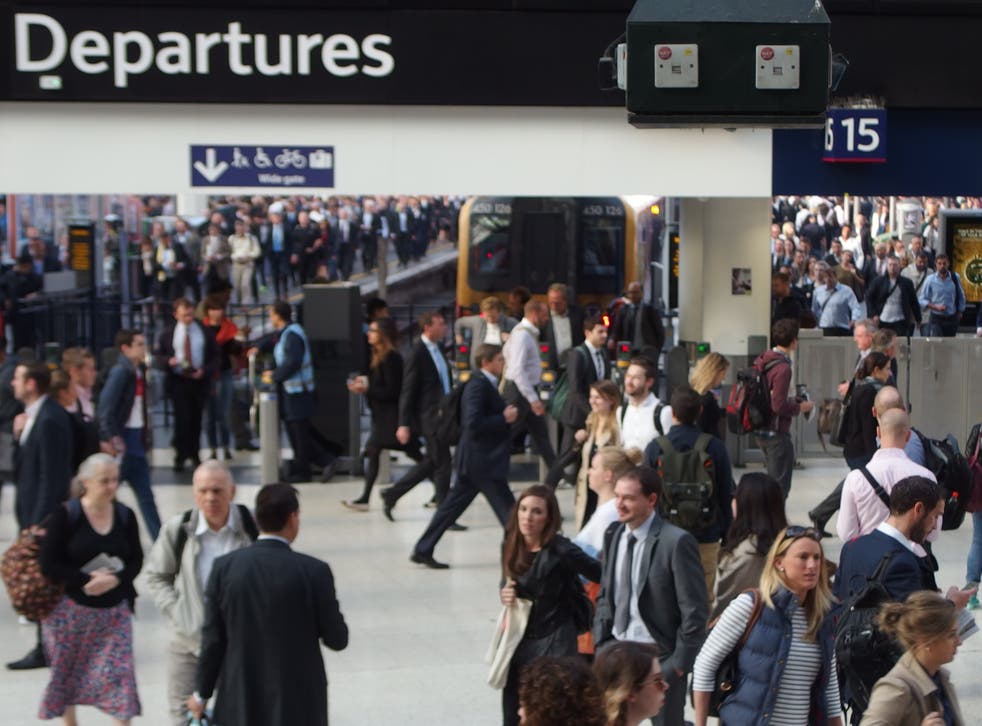 <p>Action stations? London Waterloo, the busiest rail terminus in Europe</p>