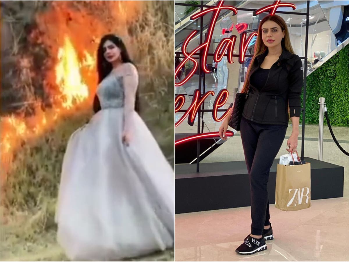 Environmental campaigners criticise Pakistani influencer for &lsquo;setting fire&rsquo; to forest for TikTok video
