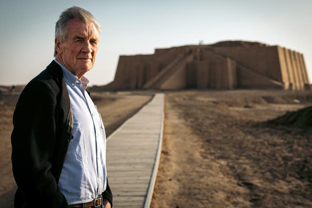 <p>Michael Palin: Into Iraq is airing on Channel 5 </p>