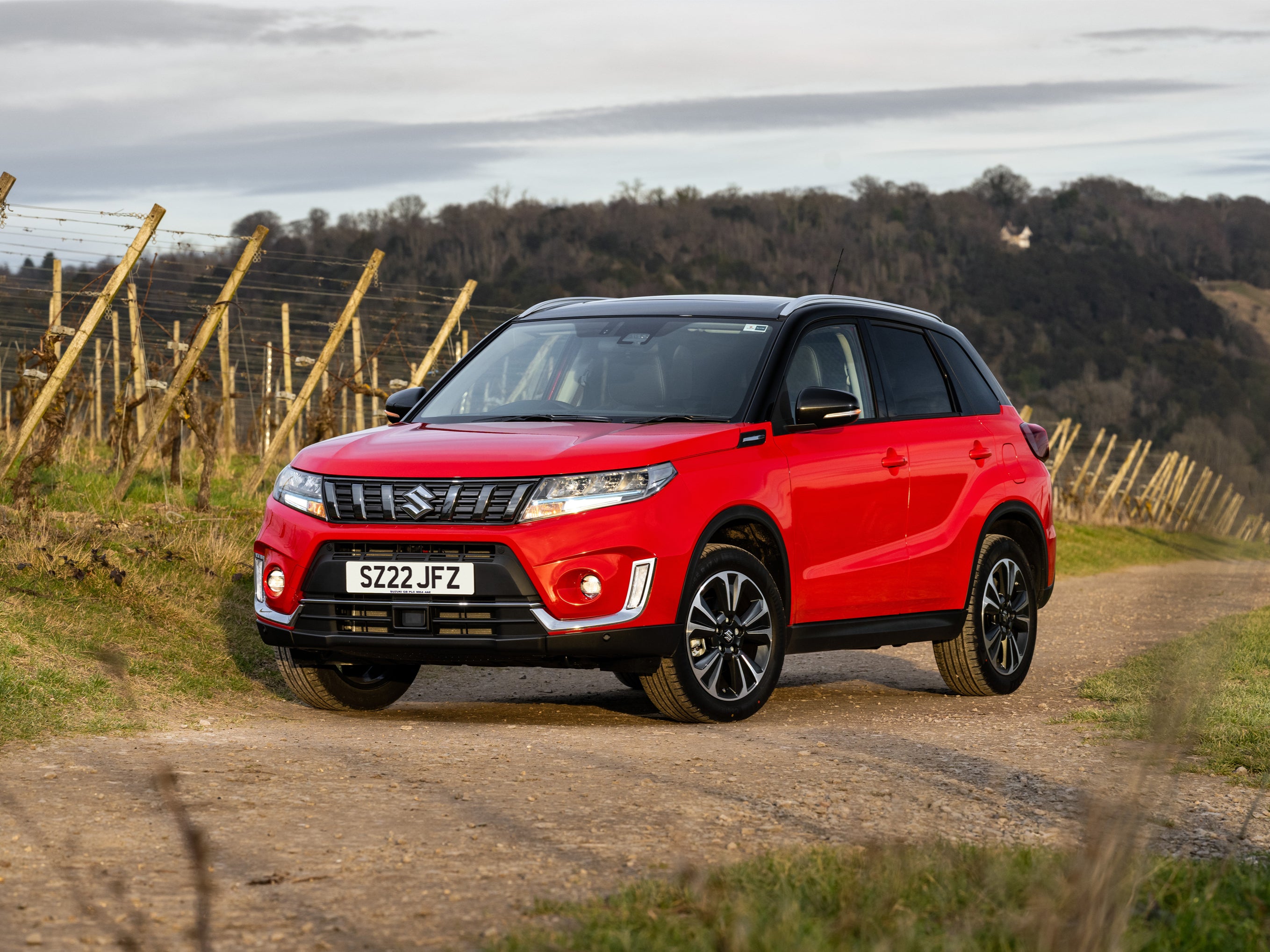 The Vitara’s styling is much more conventional boxy SUV than the current fad for coupe lines
