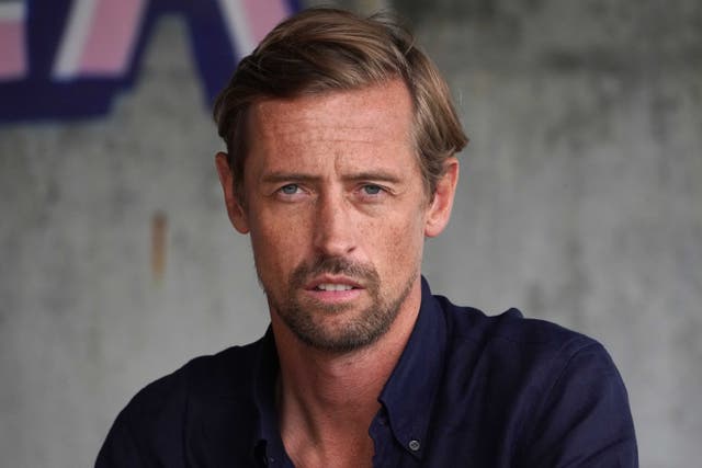 Peter Crouch has been hailed as a Eurovision hero (Kirsty O’Connor/PA)