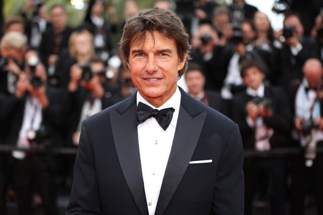 CANNES-TOM CRUISE