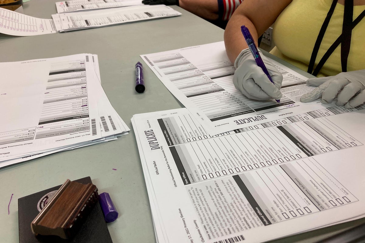 Blurry barcodes delay Oregon House primary results | The Independent