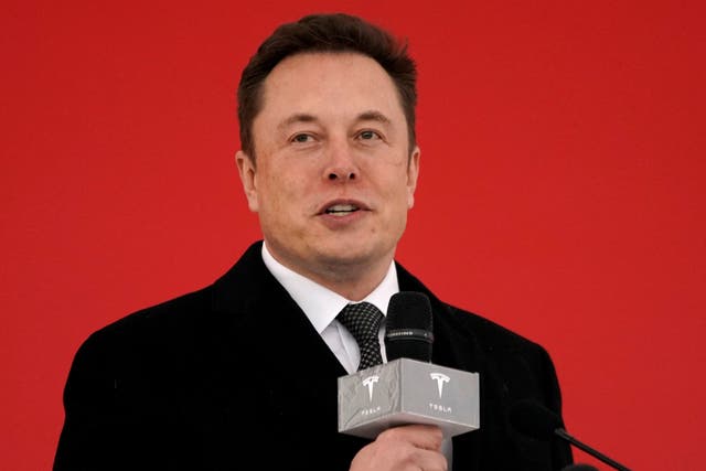 Elon Musk en la ceremonia inaugural de su 'gigafábrica' de Shanghái en enero de 2019