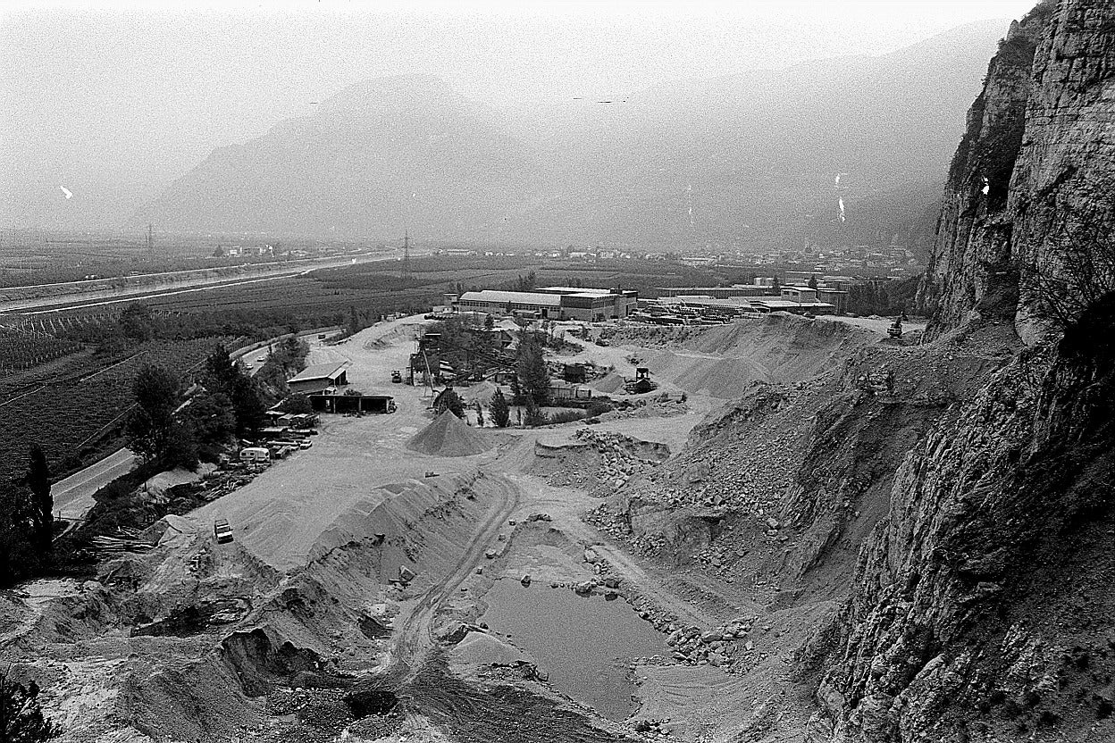 Salorno: Dig site in the Adige valley