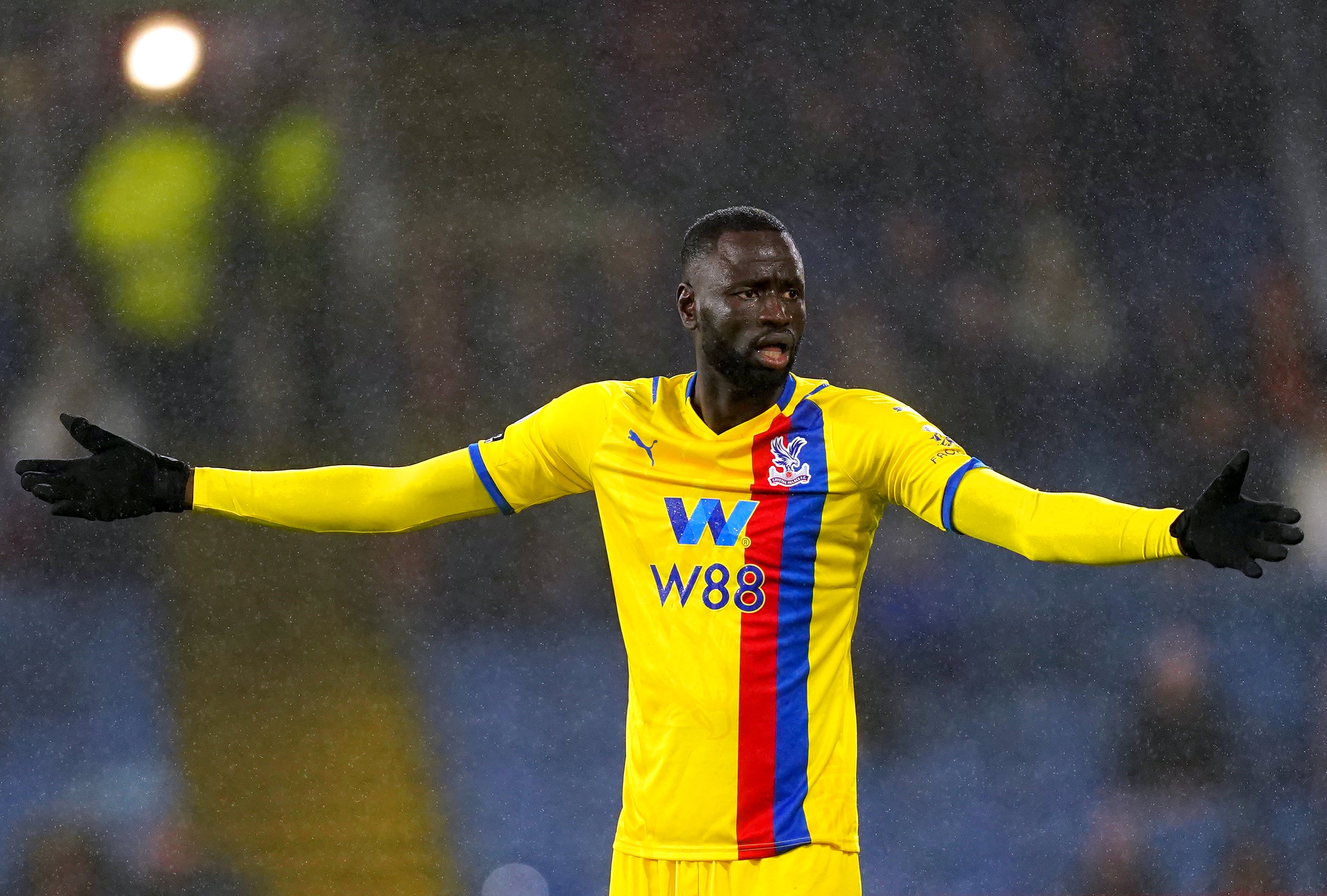 Crystal Palace’s Cheikhou Kouyate has become engulfed in the Idrissa Gueye story (Martin Rickett/PA)