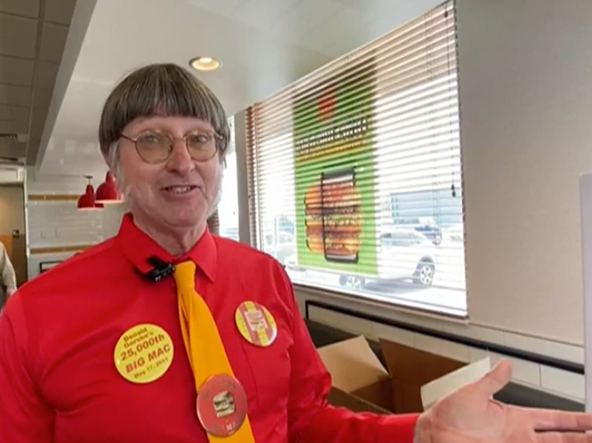 Man Celebrates 50 Year Anniversary Of Eating Mcdonald’s Big Mac Every Day The Independent