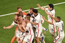 Rangers beaten on penalties as Eintracht Frankfurt win Europa League in Seville