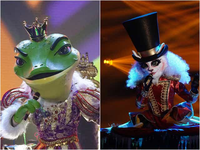 <p>The Prince and Ringmaster Masked Singer</p>