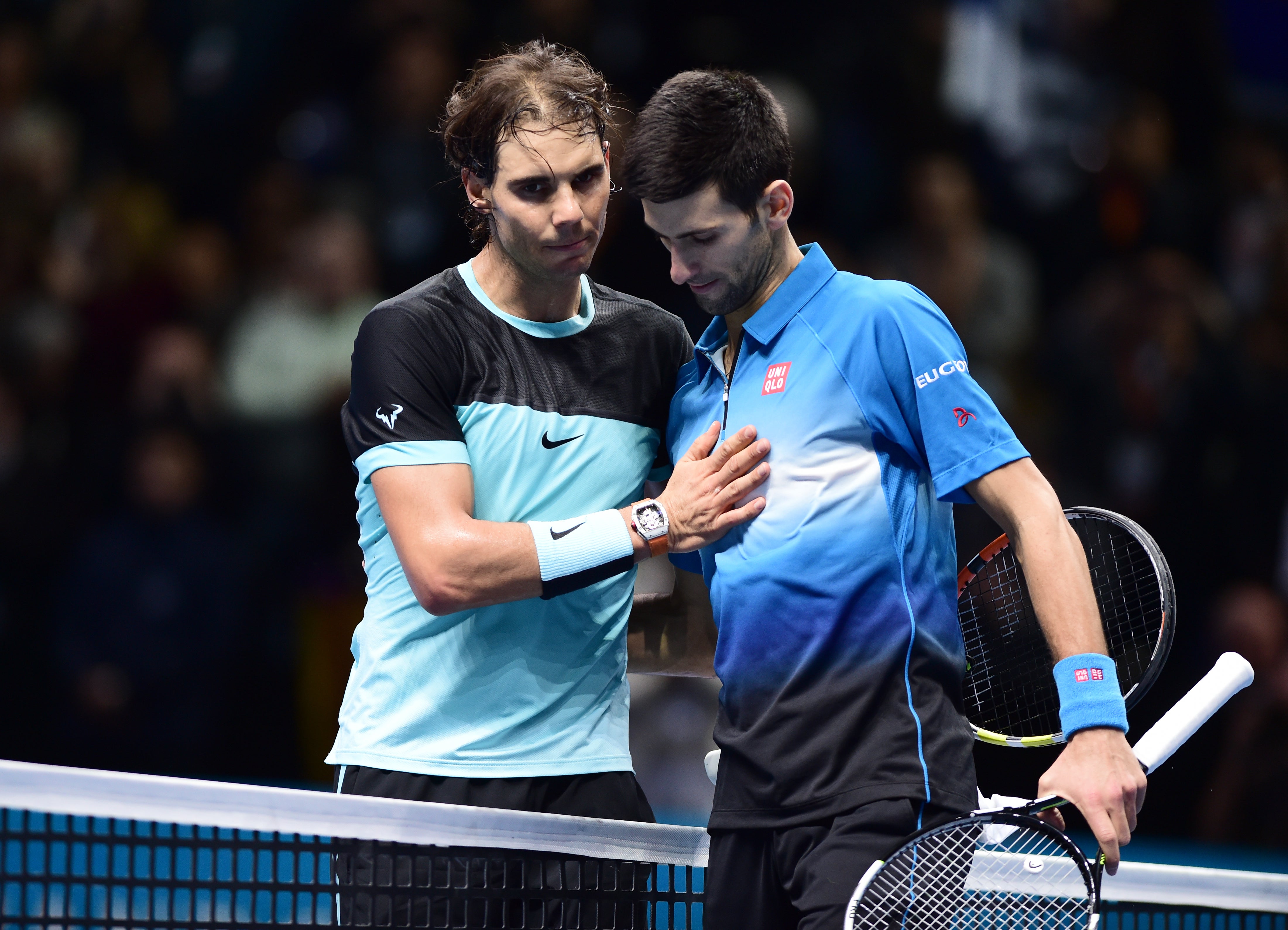 Rafael Nadal (left) and Novak Djokovic are both chasing history (Adam Davy/PA)