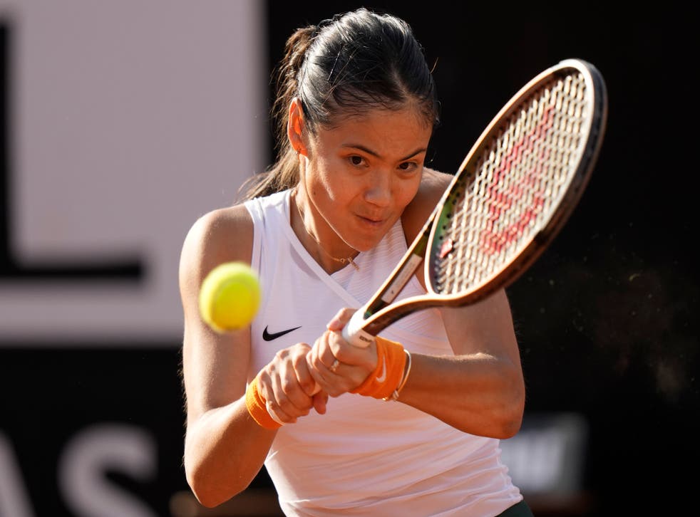 Emma Raducanu will make her debut at Roland Garros (Andrew Medichini/AP)