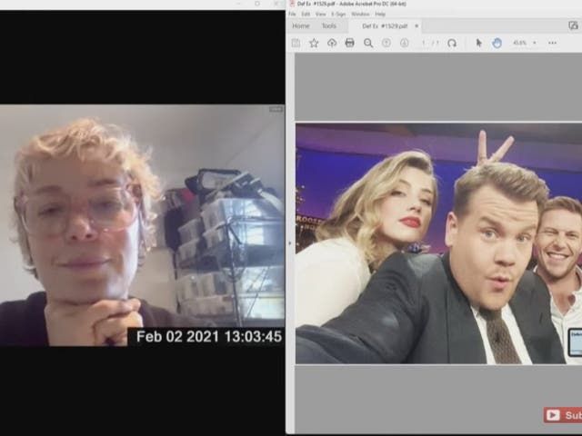 <p>El juicio entre las estrellas de Hollywood va en su quinta semana </p>