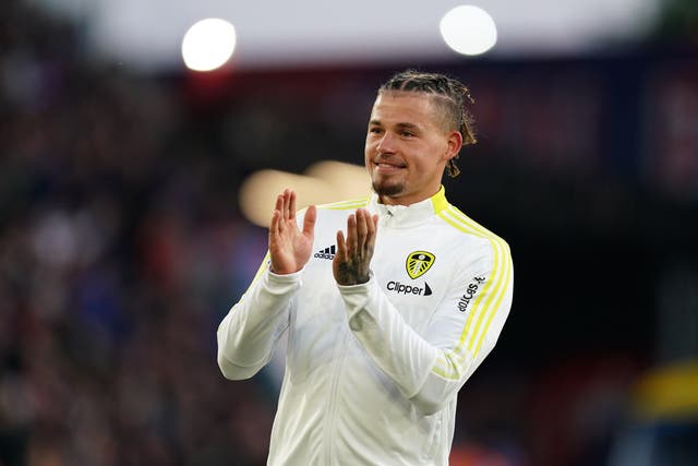 England international Kalvin Phillips is reportedly being considered by Manchester City as a replacement for Fernandinho (John Walton/PA)