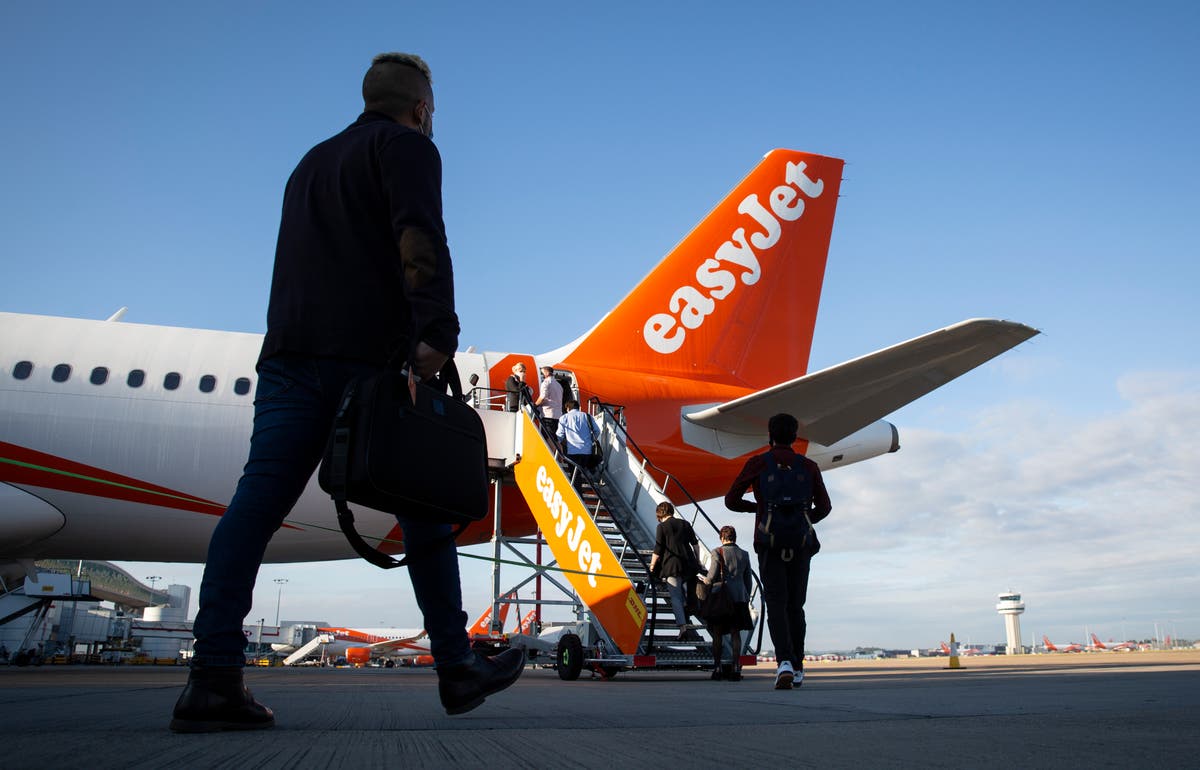 EasyJet hopes to be back to nearly full capacity by end of financial ...